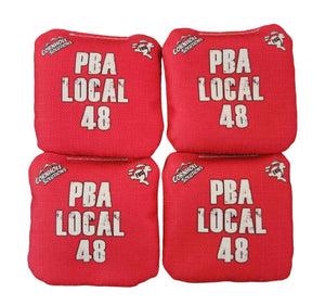 Custom - REC Cornhole Bags – Regulation 6"x6" – Set of 4 by Cornhole Solutions, custom cornhole board detail photo 6