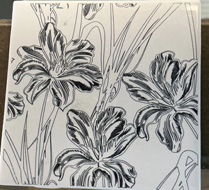 Customized Ceramic Tile by Jayman’s Creations, handmade pottery detail photo 5