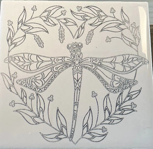 Customized Ceramic Tile by Jayman’s Creations, handmade pottery detail photo 8