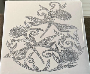 Customized Ceramic Tile by Jayman’s Creations, handmade pottery detail photo 9