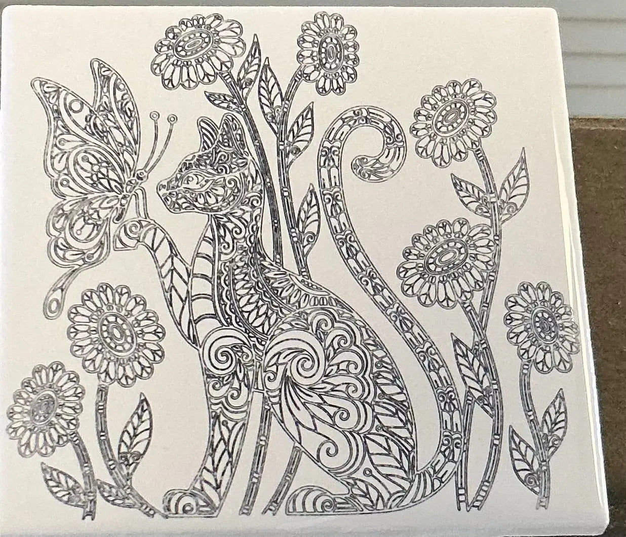 Customized Ceramic Tile by Jayman’s Creations, handmade pottery detail photo 10