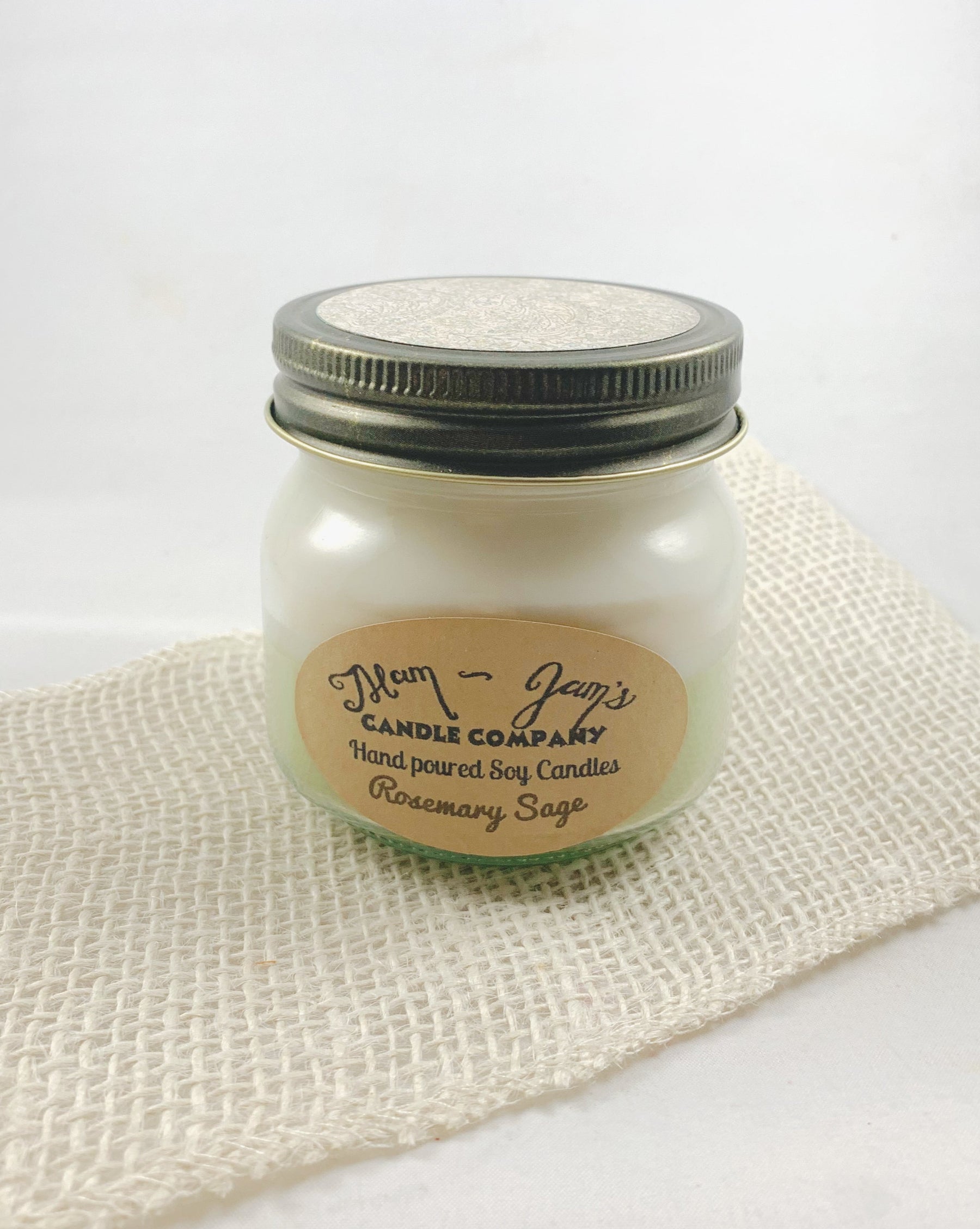 Rosemary Sage soy candle and wax melts by Mam Jam’s Candle Company, detail image 3