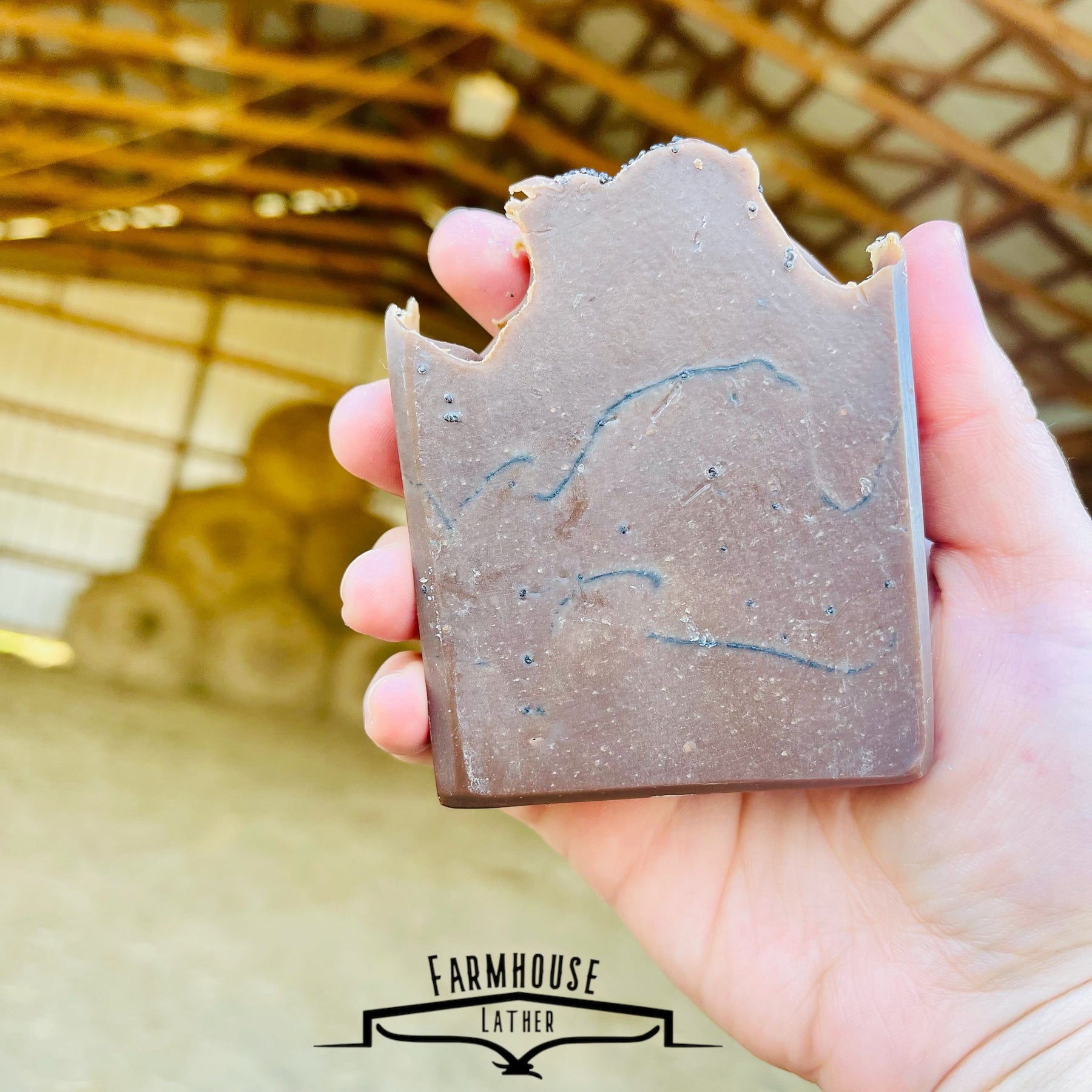 Farmhouse Lather Mocha Madness goat milk soap image 2