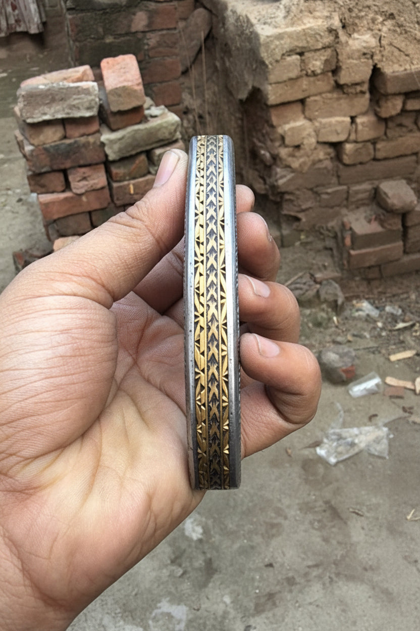 Obsidian Mosaic Folder Knife product detail, view 7
