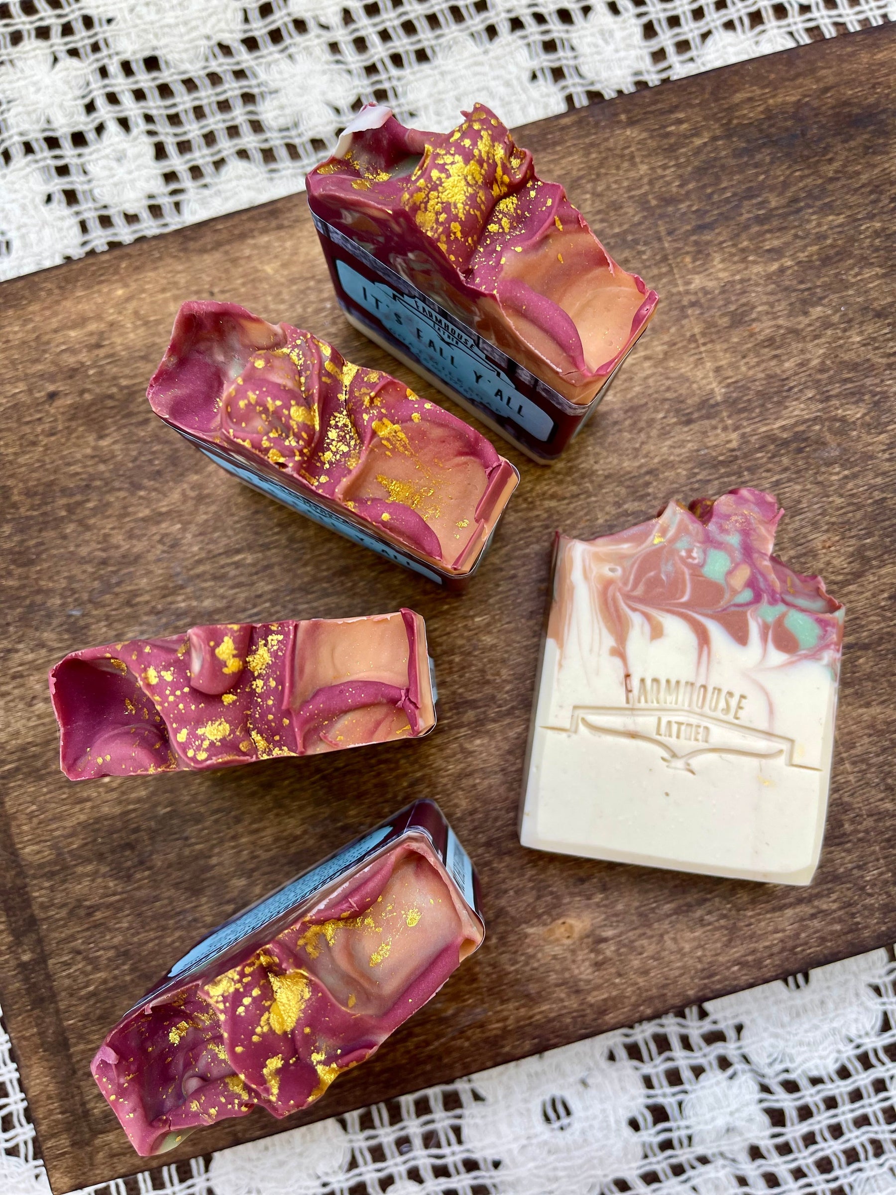 Farmhouse Lather Its Fall Yall goat milk soap image 2