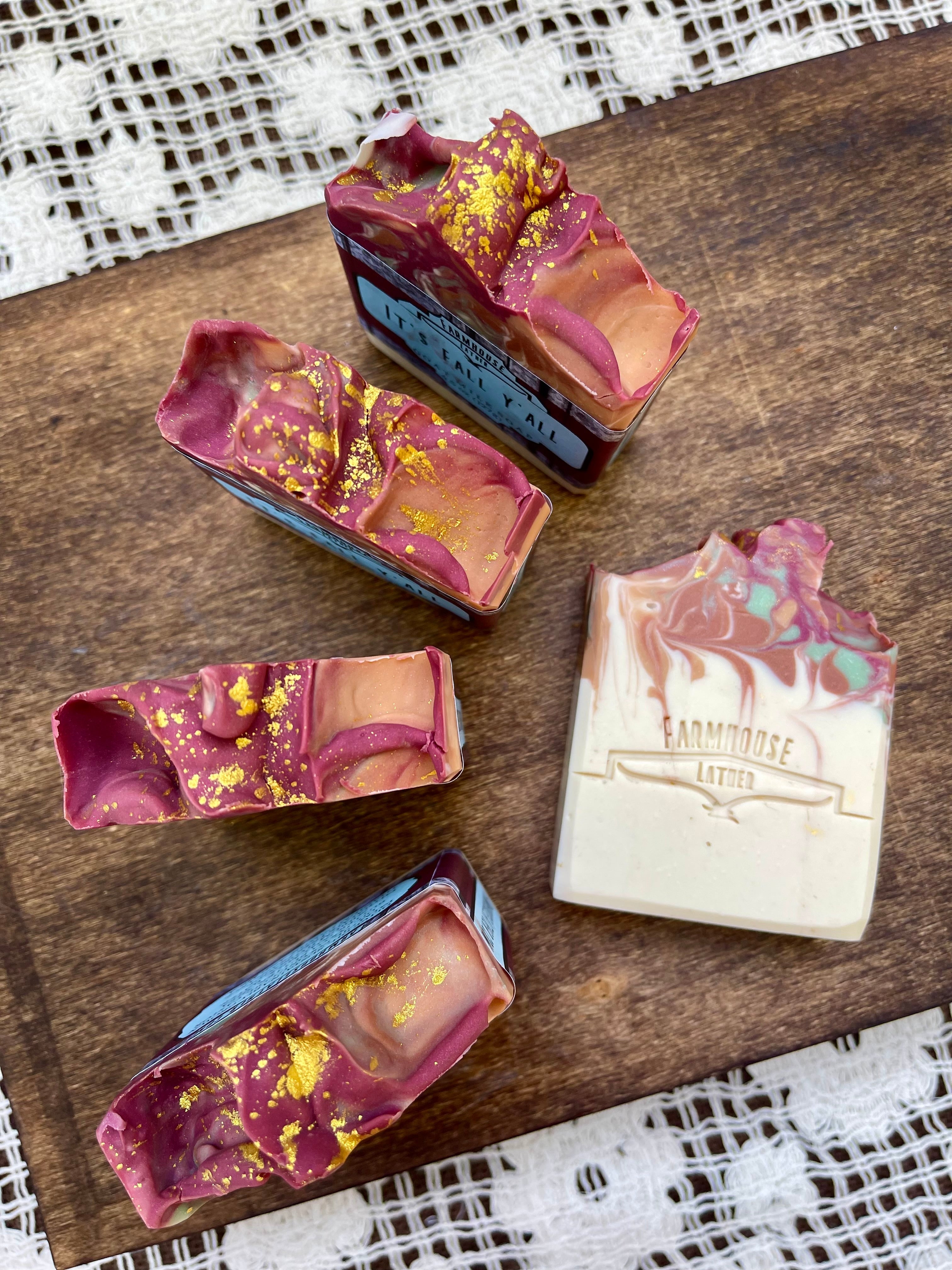 Farmhouse Lather Its Fall Yall goat milk soap image 2
