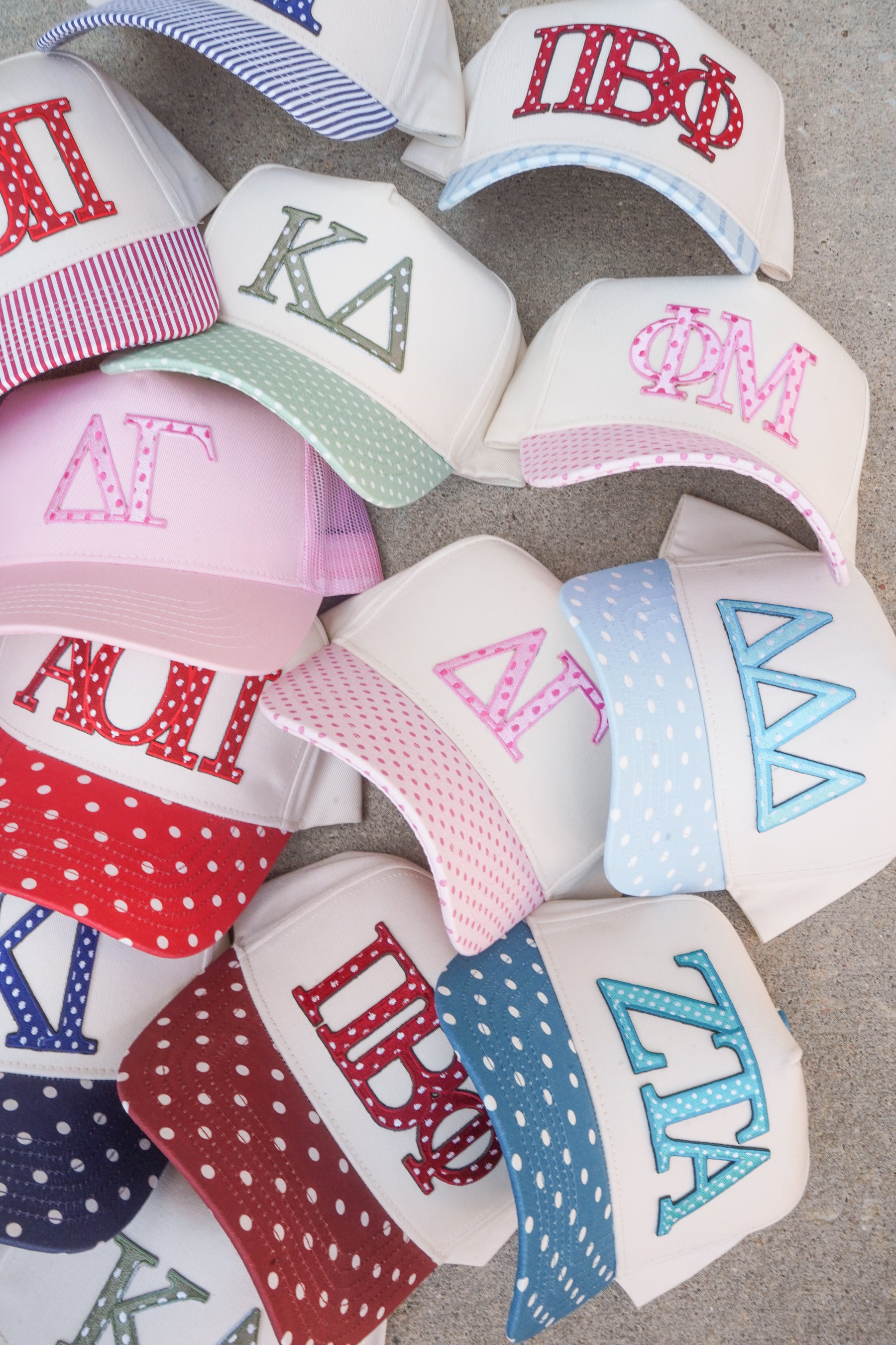 Sorority Trucker Hat by KenzKustomz — product view 8