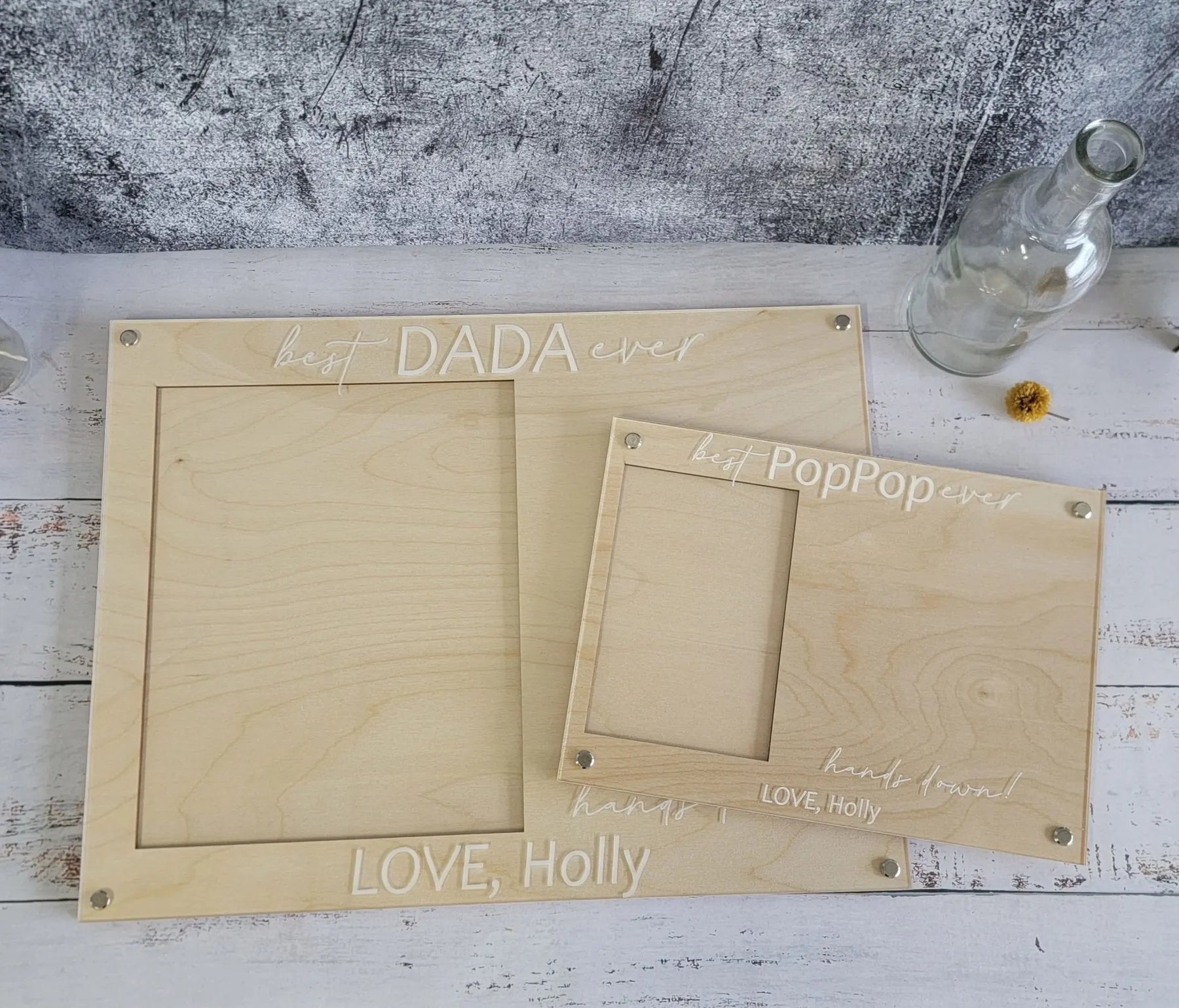 DIY Handprint Picture Frame by EverLee Creations, paper gift detail photo 6
