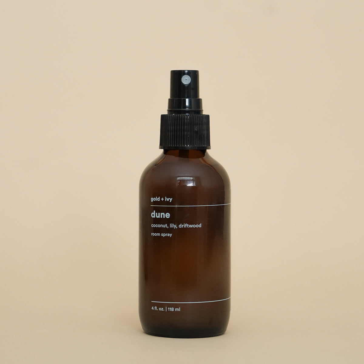 Dune room spray by gold + ivy, scented candle main product photo