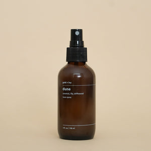 Dune room spray by gold + ivy, scented candle main product photo