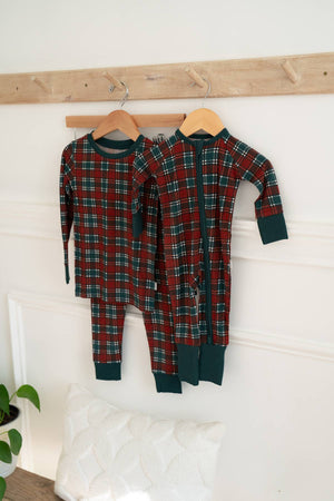 Christmas Tartan Plaid | Two Piece Set by Boosh Baby image 6