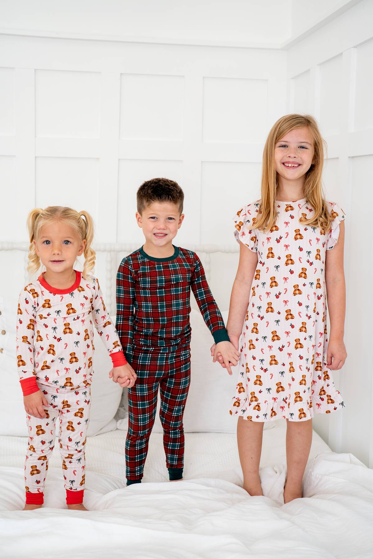 Teddy Bear Christmas | Two Piece Set by Boosh Baby image 3