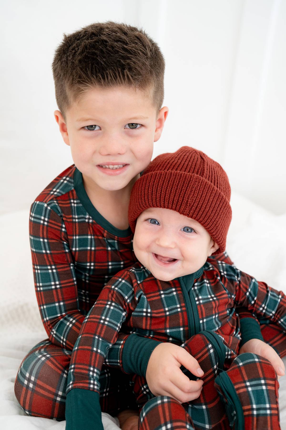 Christmas Tartan Plaid | Two Piece Set by Boosh Baby image 3