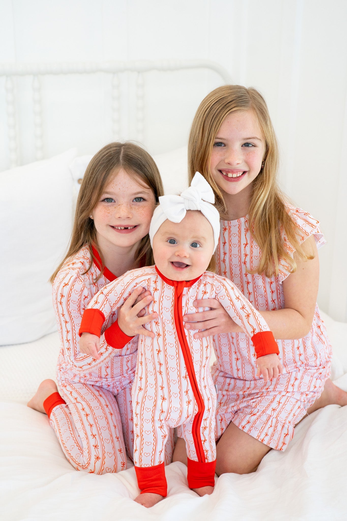 Striped Hearts | Zippy by Boosh Baby image 3