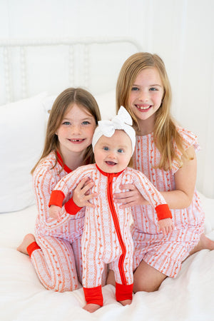 Striped Hearts | Zippy by Boosh Baby image 3