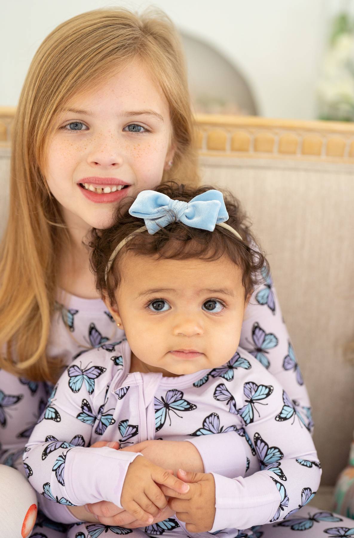 Purple Butterflies 🦋💜 | Two Piece Bamboo Pajama Set by Boosh Baby image 4