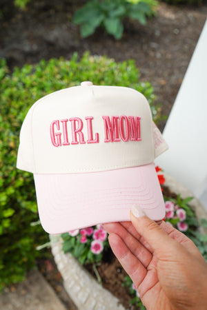Personalized Mom Trucker Hat by KenzKustomz — product view 4