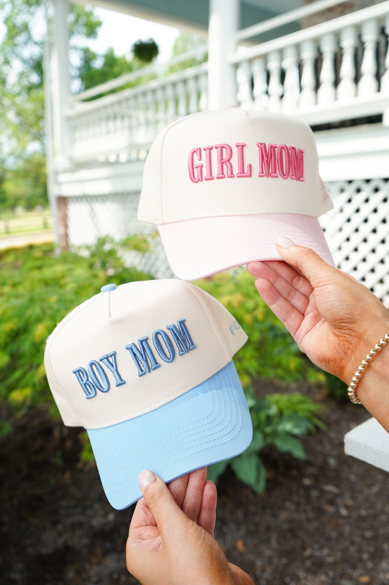 Personalized Mom Trucker Hat by KenzKustomz — product view 9