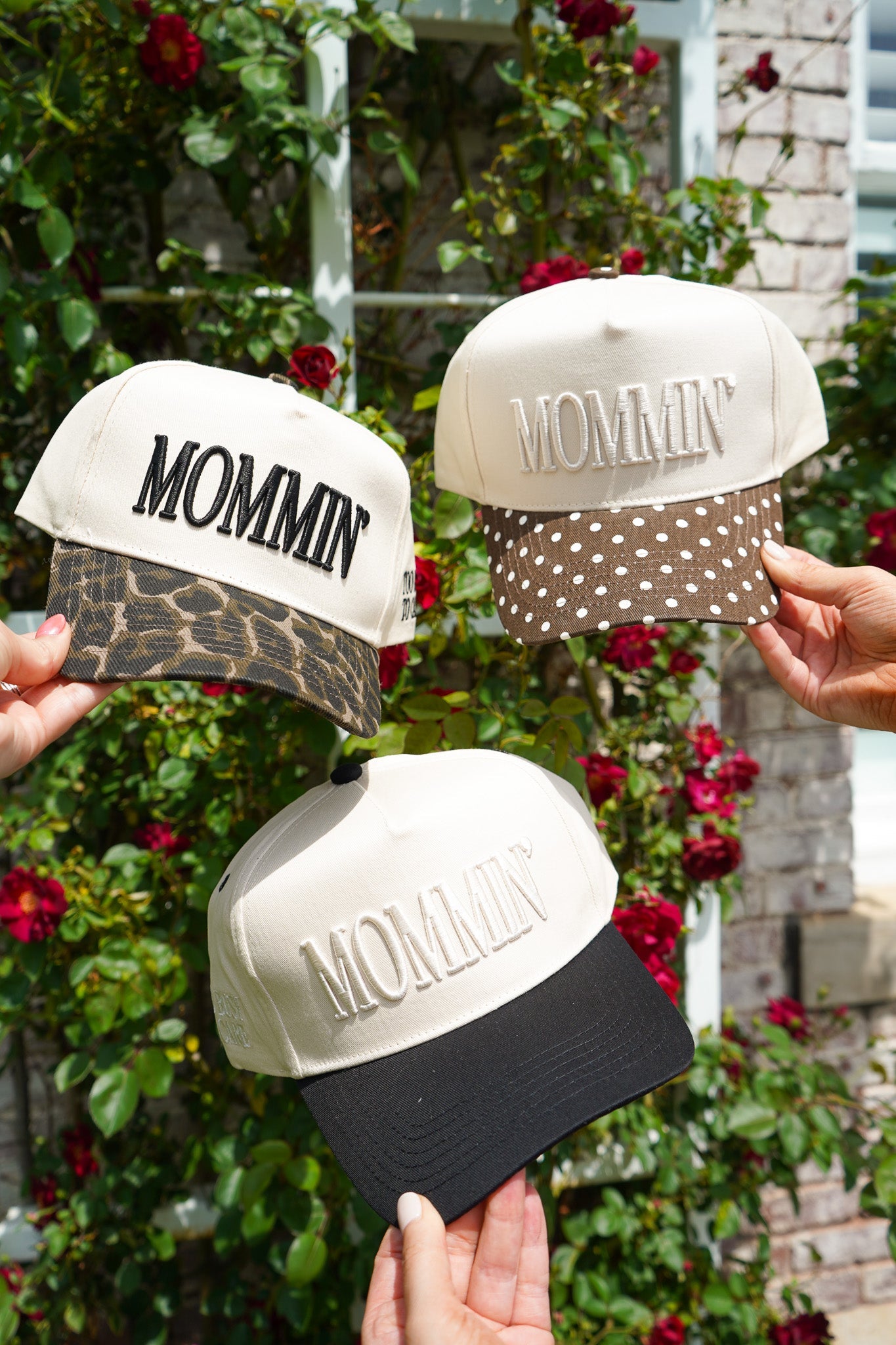 Mommin' - Vintage Trucker Hat by KenzKustomz, Southern lifestyle apparel detail photo 3