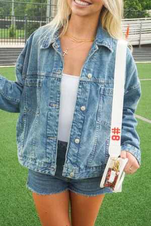 Clear Gameday + Concert Purse | Customizable detail view by KenzKustomz