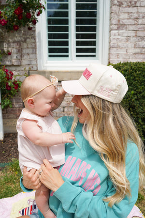 Personalized Mom Trucker Hat by KenzKustomz — product view 11