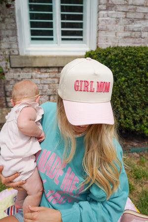 Personalized Mom Trucker Hat by KenzKustomz — product view 12