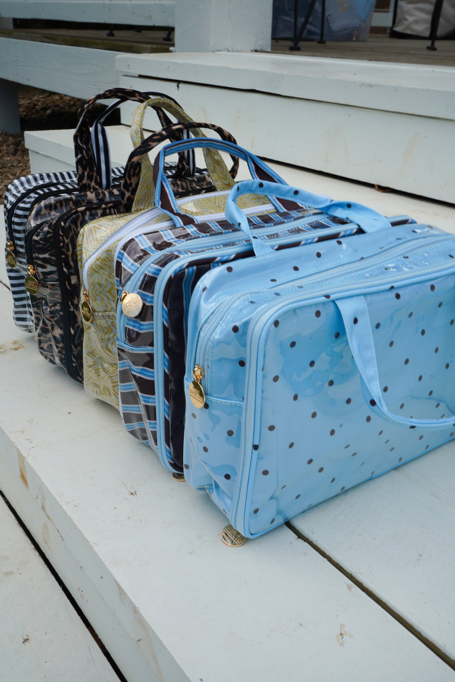 Clear Coat Toiletry Case - Fall Collection by KenzKustomz — product view 30