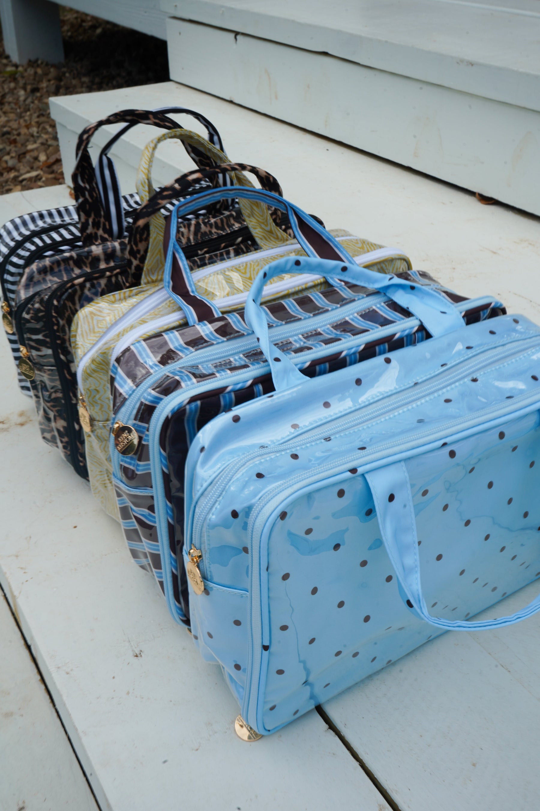 Clear Coat Toiletry Case - Fall Collection by KenzKustomz — product view 29