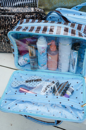 Clear Coat Toiletry Case - Fall Collection by KenzKustomz — product view 10
