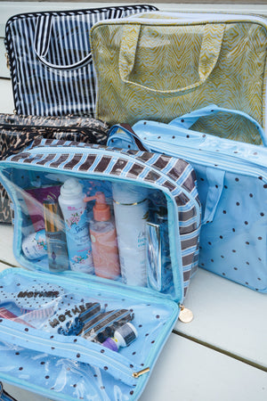 Clear Coat Toiletry Case - Fall Collection by KenzKustomz — product view 1
