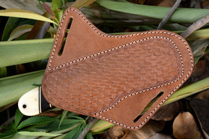 Handmade Damascus Bull Cutter Knife — Camel Bone & Buffalo Horn Handle