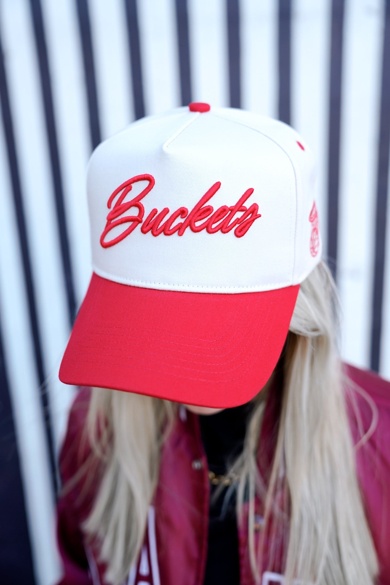 Buckets - Vintage Trucker Hat by KenzKustomz, Southern lifestyle apparel detail photo 12