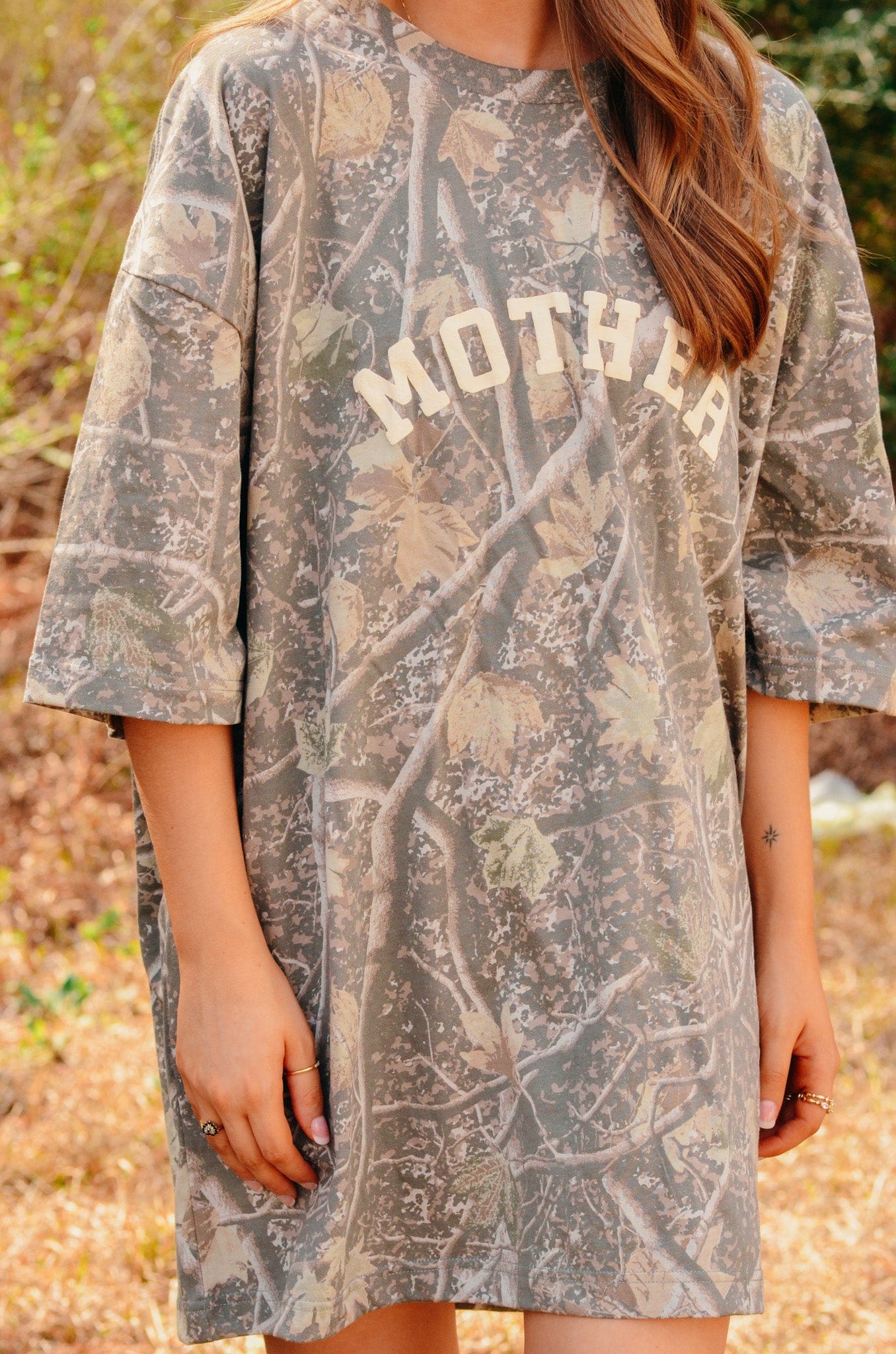 Mother Camo Shortsleeve by Southern Bliss Company, clothing detail photo 11