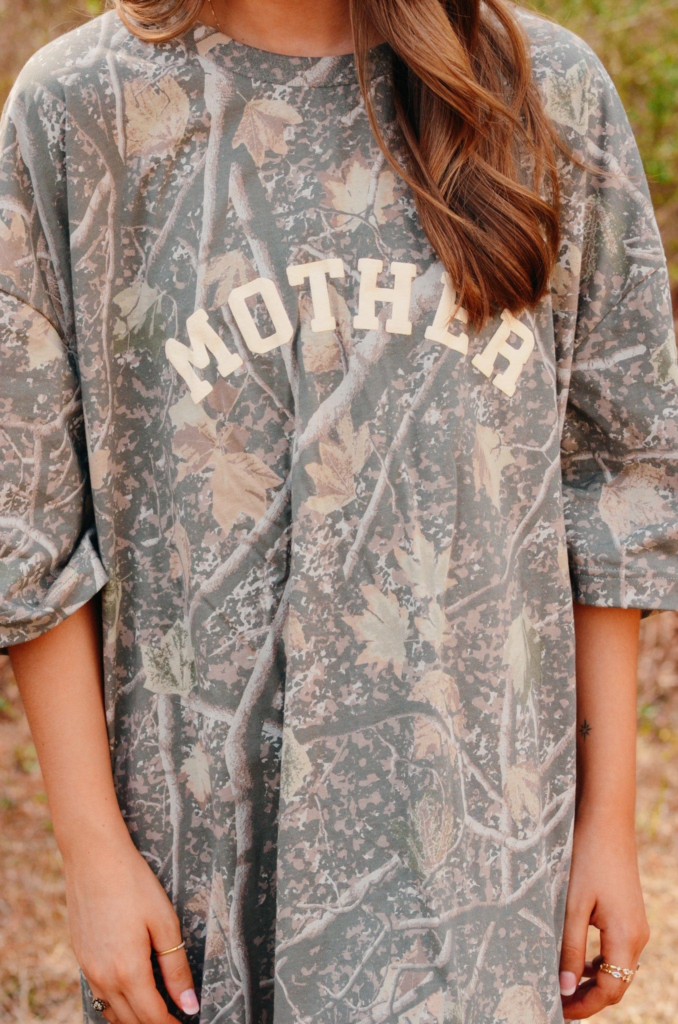 Mother Camo Shortsleeve by Southern Bliss Company, clothing detail photo 13