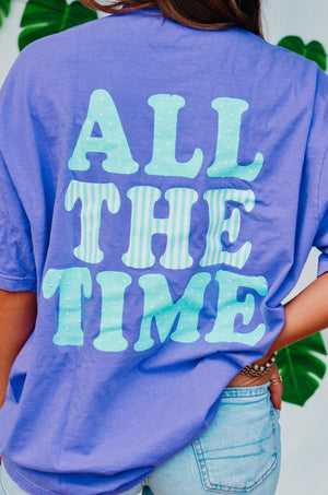 God is Good All The Time Tee by Southern Bliss Company, Southern lifestyle apparel detail photo 2