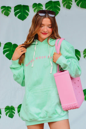 Nicer When I’m Tan Hoodie by Southern Bliss Company, Southern lifestyle apparel detail photo 12