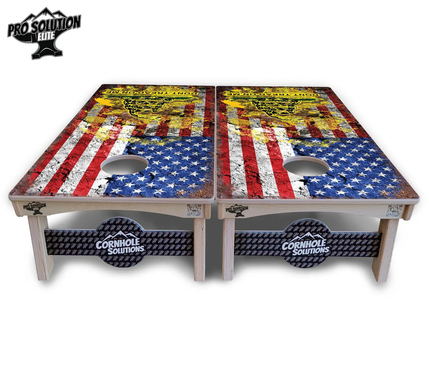 DTOM 1 Cornhole Boards - Pro Solution Elite Series by Cornhole Solutions, custom cornhole board detail photo 3