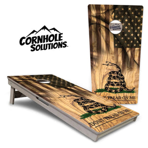 DTOM 3 Cornhole Boards - Professional Tournament Series by Cornhole Solutions, custom cornhole board main product photo