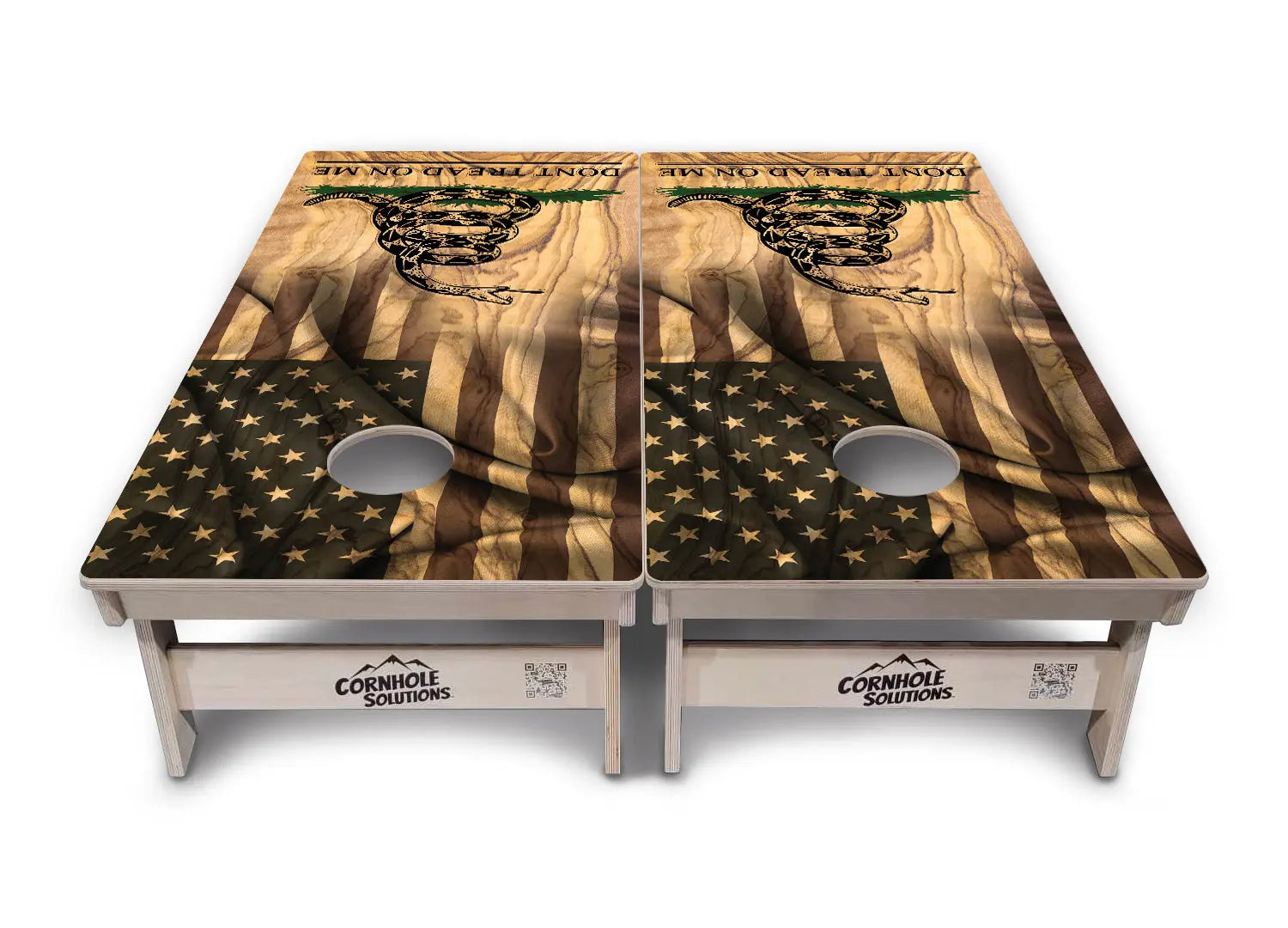 DTOM 3 Cornhole Boards - Professional Tournament Series by Cornhole Solutions, custom cornhole board detail photo 5