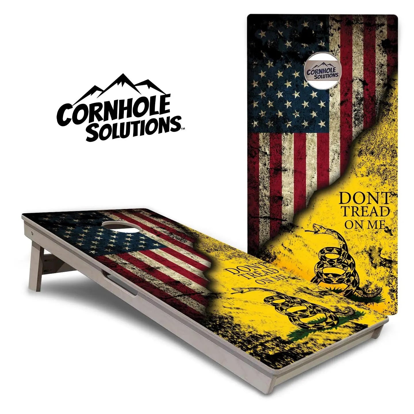 DTOM Cornhole Boards - Professional Tournament Series by Cornhole Solutions, custom cornhole board main product photo