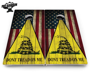 DTOM Rustic Triangle Cornhole Boards - Pro Solution Elite Series by Cornhole Solutions, custom cornhole board detail photo 4