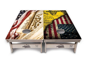 DTOM / WTP Cornhole Boards - Professional Tournament Series by Cornhole Solutions, custom cornhole board detail photo 3