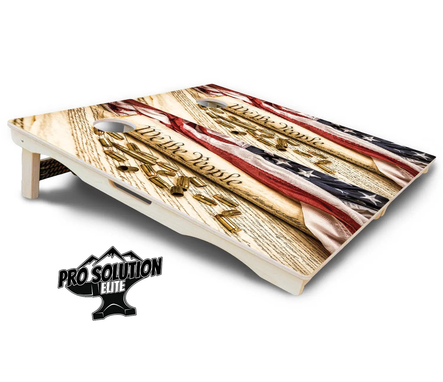 DTOM & WTP Cornhole Boards - Pro Solution Elite Series by Cornhole Solutions, custom cornhole board detail photo 11