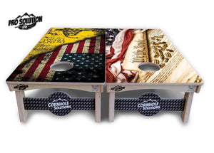 DTOM & WTP Cornhole Boards - Pro Solution Lite Series by Cornhole Solutions, custom cornhole board detail photo 7