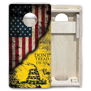 DTOM & WTP - Mini or Vacation Size Cornhole Boards by Cornhole Solutions, custom cornhole board detail photo 5