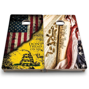 DTOM & WTP - Mini or Vacation Size Cornhole Boards by Cornhole Solutions, custom cornhole board detail photo 8