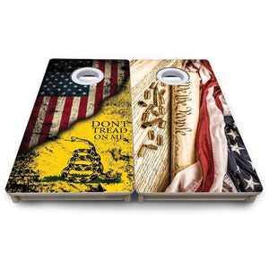 DTOM & WTP - Mini or Vacation Size Cornhole Boards by Cornhole Solutions, custom cornhole board detail photo 10