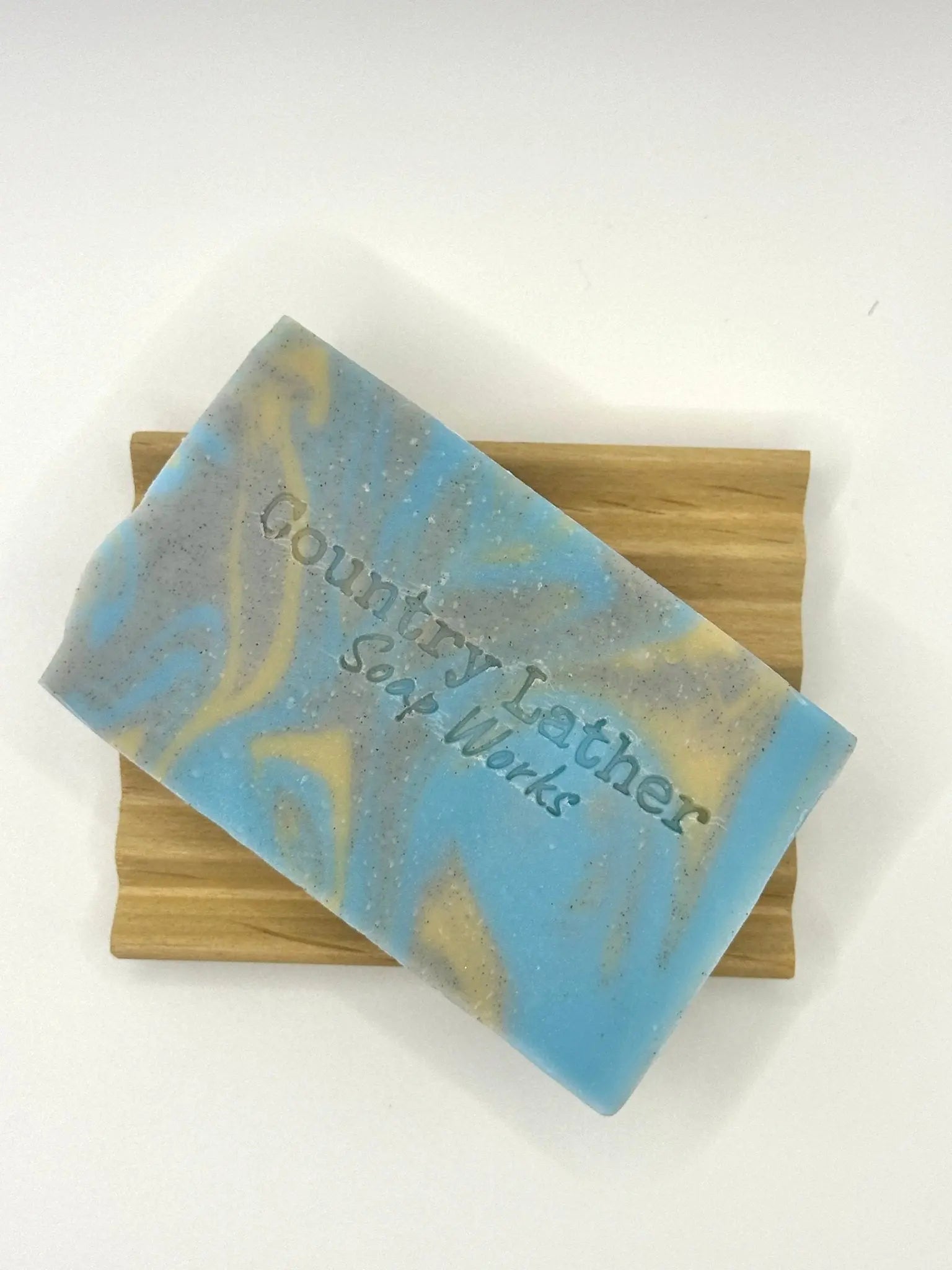 Dapper Soap Bar Set of 30 Bars WHOLESALE by Country Lather Soap Works, natural skincare detail photo 2