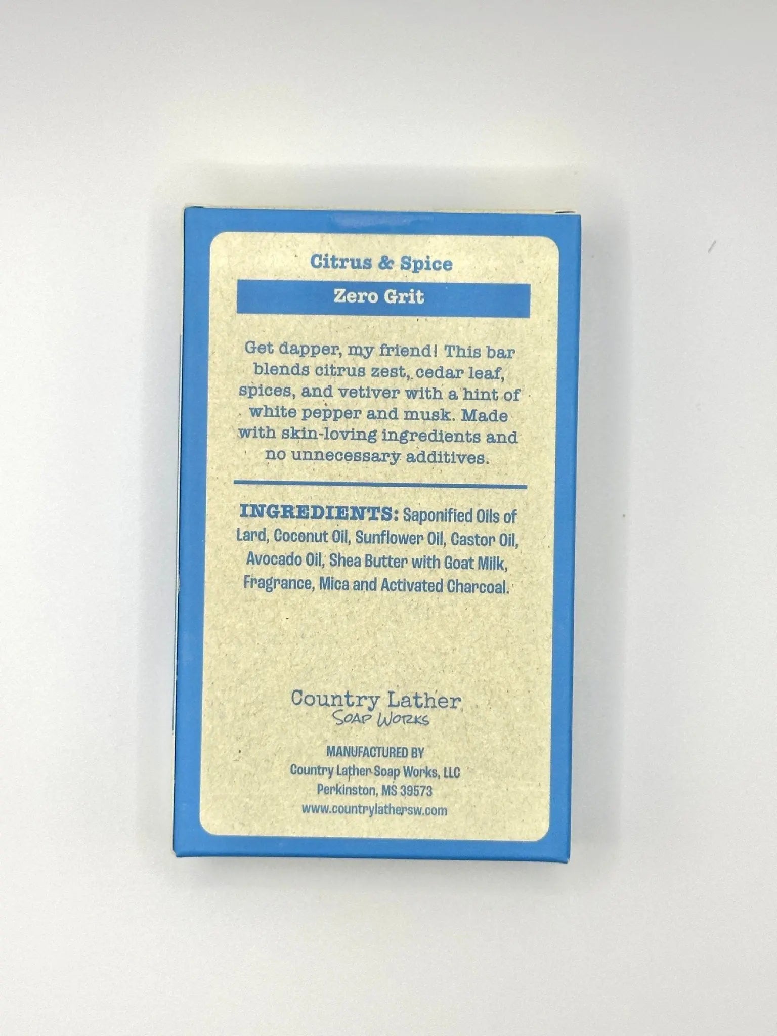 Dapper Soap Bar Set of 30 Bars WHOLESALE by Country Lather Soap Works, natural skincare detail photo 4