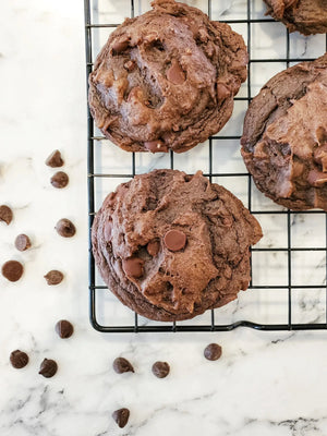 Death by Chocolate Cookie Dozen by Let's Get Baked Artisan Desserts, Southern food gift main product photo